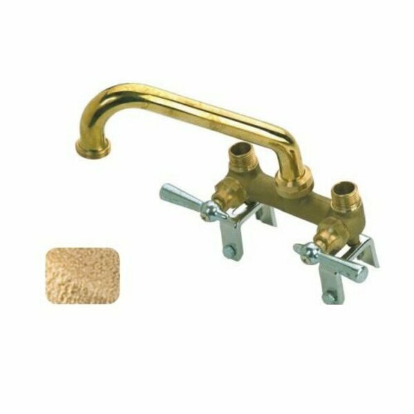 B & K Utility Series Laundry Tray Faucet, Brass, 4 in Faucet Centers 125-005